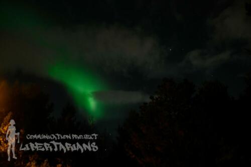 Aurora Borealis in Akureyri, Iceland