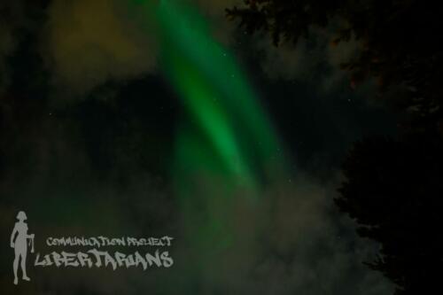 Aurora Borealis in Akureyri, Iceland