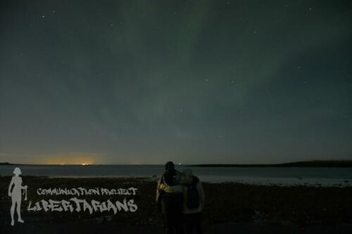 Aurora Borealis in Reykjavík, iceland