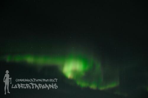 Aurora Borealis in Reykjavík, iceland