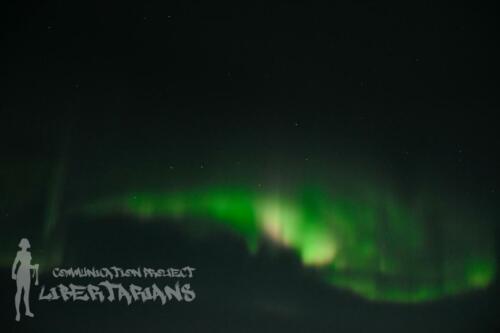 Aurora Borealis in Reykjavík, iceland