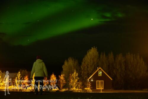 Aurora Borealis in Egilsstaðir, Iceland