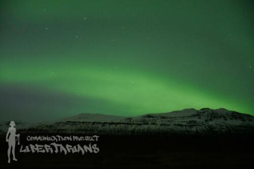 Aurora Borealis in Seyðisfjörður, Iceland