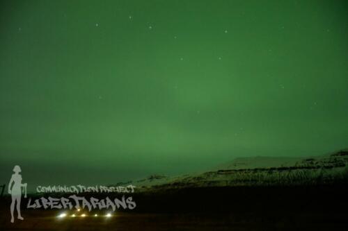 Aurora Borealis in Seyðisfjörður, Iceland