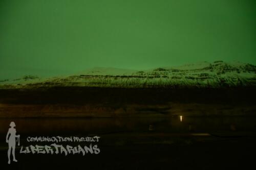 Aurora Borealis in Seyðisfjörður, Iceland