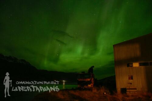 Aurora Borealis in Seyðisfjörður, Iceland