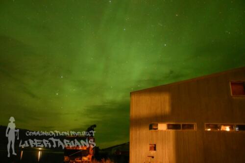 Aurora Borealis in Seyðisfjörður, Iceland