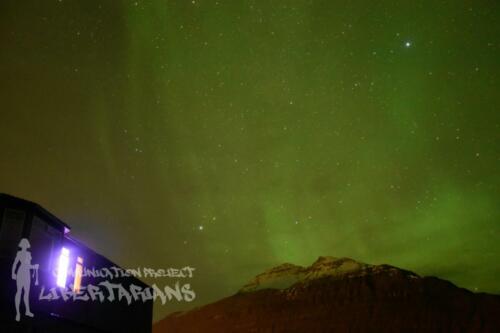 Aurora Borealis in Seyðisfjörður, Iceland