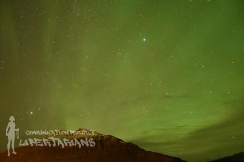 Aurora Borealis in Seyðisfjörður, Iceland