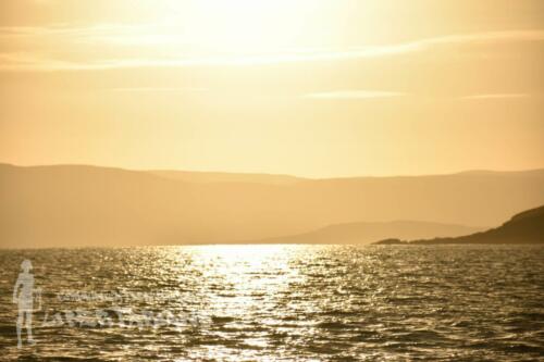 Sunrise aboard the Gryning