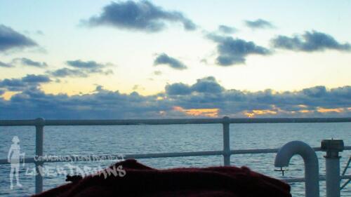 Sunset on the ferry to Lofoten 04