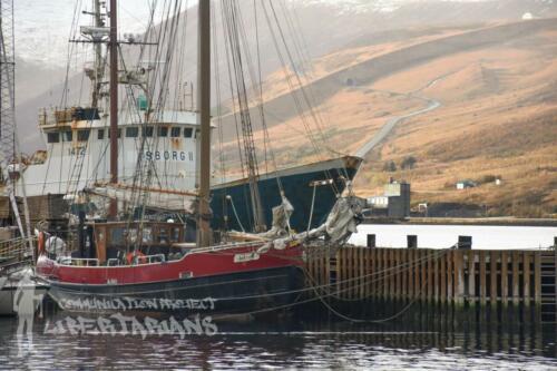 The Arktika ship, Ísafjörður, Iceland