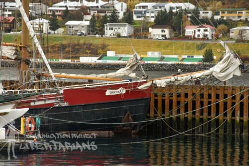 The Arktika ship, Ísafjörður, Iceland