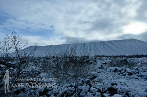 Hverfjall volcano, Iceland